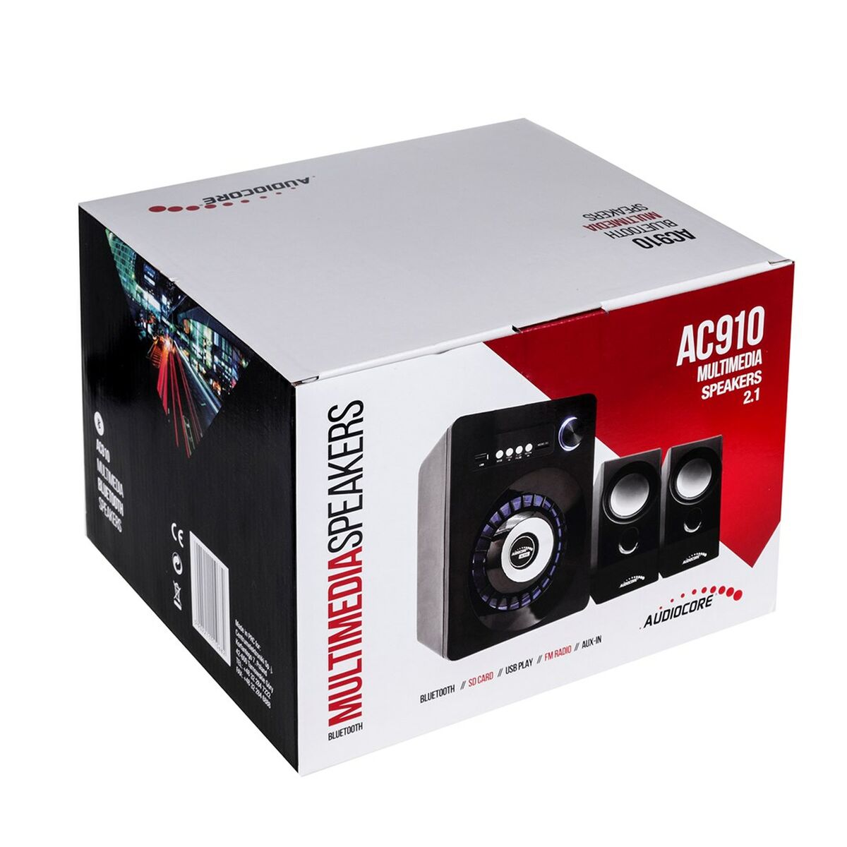 PC Zvučnici AudioCore AC910 Crna 10 W